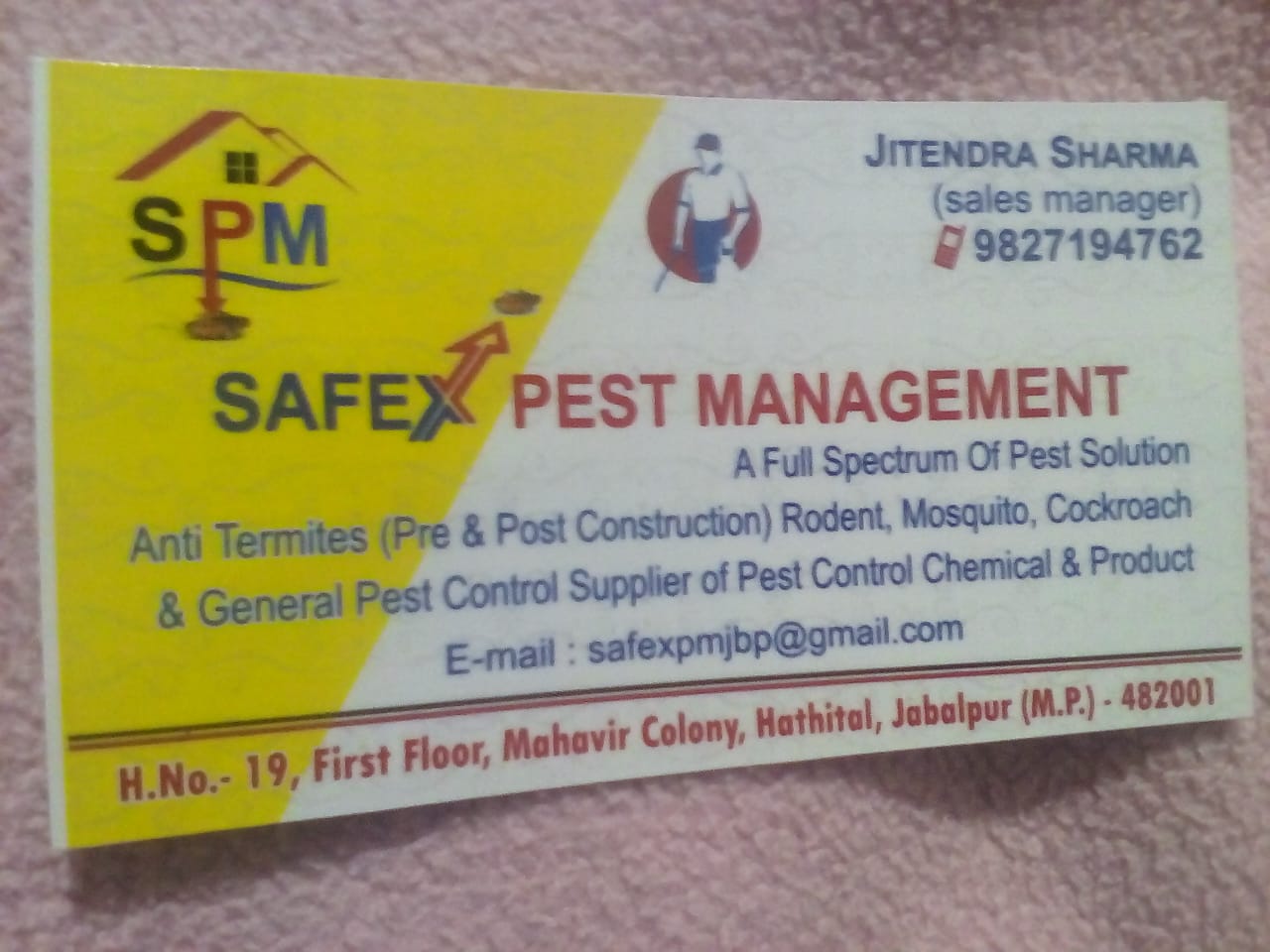 Safex Pest Management Jabalpur